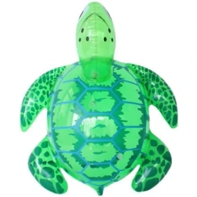 Image of Mr. Gadget solutions Blow Up PVC Inflatable Turtle Play Ride On Swimming Float Toy Rafting For Beach &amp; Pool Party Reusable