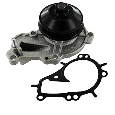 Image of 9807485180 Water pump SKF VKPC 83103 with gaskets/seals studs for V ribbed belt use CITROËN: C5 Aircross, DS3 Hatchback, C4 Grand Picasso 2