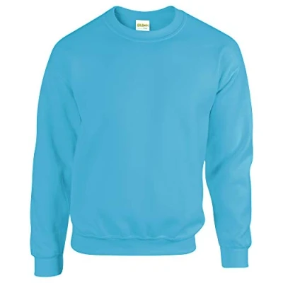 Image of GILDAN Men&#039;s 50/50 Adult Crewneck Sweatshirt, Blue (Sapphire), S UK