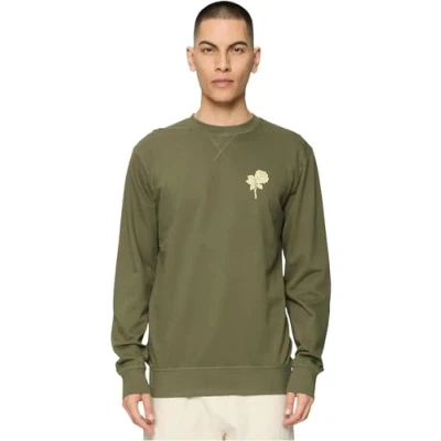 Image of Mister Tee Wasted Youth Crewneck Sweatshirt, Men&#039;s, Size: Small, Olive