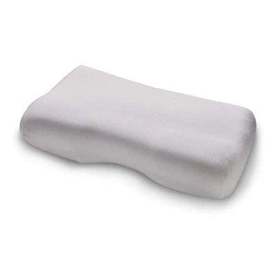 Image of TEMPUR Jersey Cushion Cover for Millennium/Original Sleeping Pillow, Fitted with Elastic Band, One Size (S/M/L/XL), Platinum