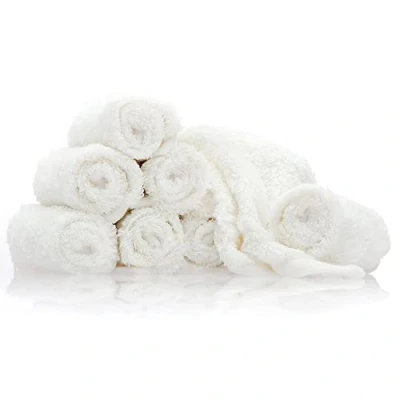 Image of Prince Lionheart Warmies® Reusable Wipes 8 pack 100% Bamboo Rayon Environment Friendly Nappy Changing For Use With Lionheart’s Warmer