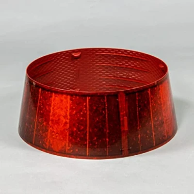 Image of Christmas Workshop Glossy Tree Skirt Red