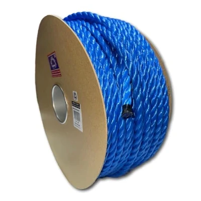 Image of 100M TRADE REELS EVERLASTO BLUE POLYPROPYLENE POLY ROPE 6MM 8MM 10MM 12MM 14MM (14MM)