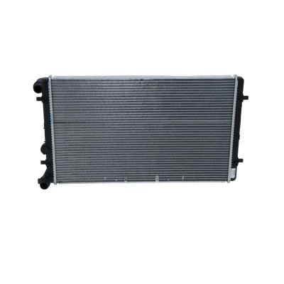 Image of 1J0121253A Engine radiator NRF EASY FIT 509529 Aluminium 647mm 399mm 27mm with seal ring Brazed cooling fins VOLKSWAGEN: Golf 4, 4 Variant