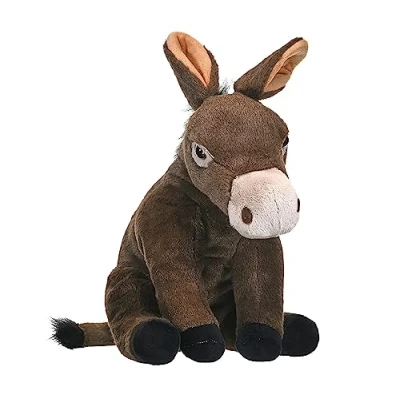 Image of Wild Republic 19337, 30 cm Mule Plush, Cuddlekins Cuddly Soft Toys, Kids Gifts, Brown