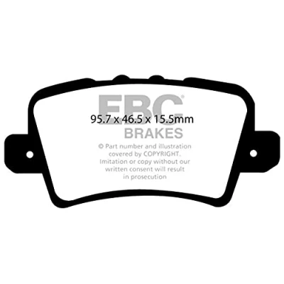 Image of EBC Brakes DP41902R Yellow stuff Brake Pads