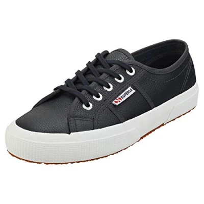 Image of Superga Unisex Adults&#039; 2750 efglu Trainers, Blue Navy 70, 8.5 UK