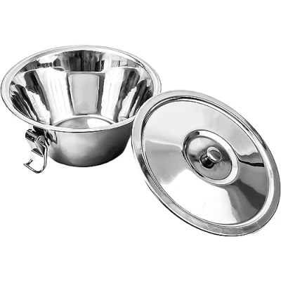 Image of Arga Pudding Mould with Lid Stainless Steel Steamer Ø 22 cm