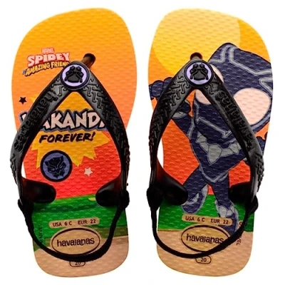 Image of Havaianas Baby Marvel Pop Yellow 21