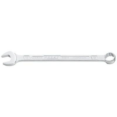 Image of HAZET 600NA 11/16 242.5 mm 12 Point Profile Combination Wrench Chrome Plated