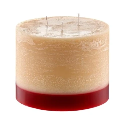 Image of Rose &amp; Oud Original Organics 3 Wick, Luxury Cosy Scented Candle for The Home Hand Poured 100% Recycled Wax Up to 80 Hours Burn Time, Gift Men and Women
