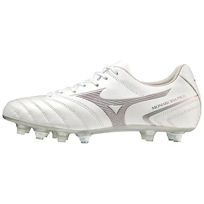 Image of Mizuno Unisex Monarcida NEO II Select Mix Football Shoe, White/Hologram, 7.5 UK
