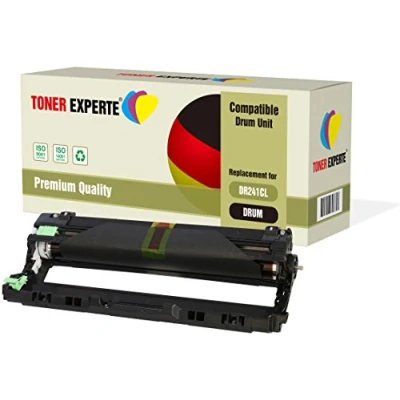 Image of TONER EXPERTE® Compatible DR241 DR 241CL (15,000 Pages) Black Drum Unit for Brother DCP 9015CDW 9020CDW MFC 9140CDN 9330CDW 9340CDW HL 3140CW 3142CW 3150CDW 3170CDW 3172CDW