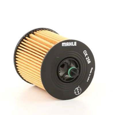 Image of 71739396, 71752468, 71769199 Oil Filter MAHLE ORIGINAL OX 258D Insert VAUXHALL: Astra Mk6 GTC, Insignia Mk1, SAAB: 9 3 Convertible, Saloon