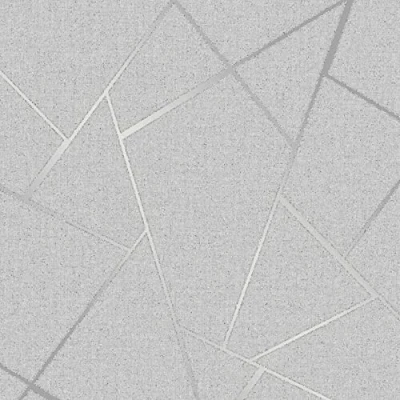 Image of Fine Décor FD42280 Fractal Quartz, Silver
