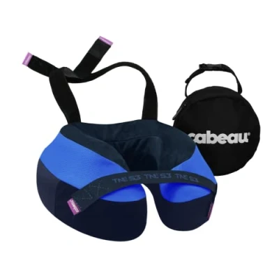 Image of Cabeau The Neck&#039;s Evolution, TNE S3 Travel Neck Pillow Memory Foam Airplane Pillow. with Attachment Straps 360 Degree Support for Travel, Home, Office, &amp; Gaming Sydney