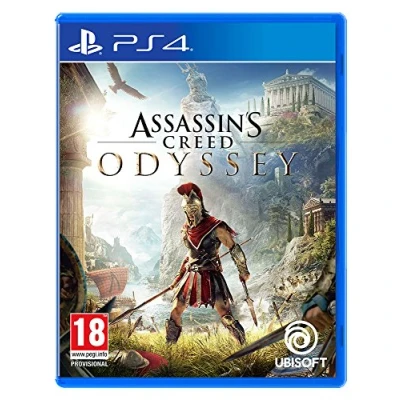 Image of Ubisoft Assassin&#039;s Creed Odyssey video game, PlayStation 4, French box version