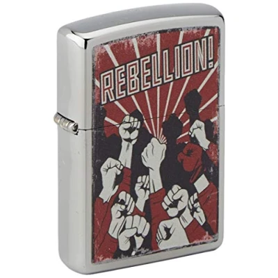 Image of Zippo 60004649 Lighters, Brass, Brushed Chrome, Single