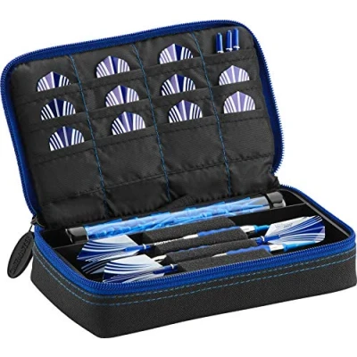 Image of Casemaster by GLD Products Plazma Dart Case Black with Sapphire Zipper, Trim