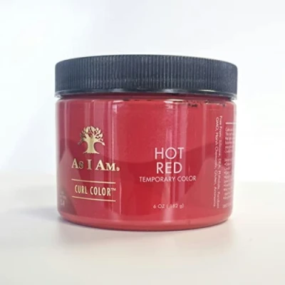Image of As I Am Curl Color Hot Red 6oz