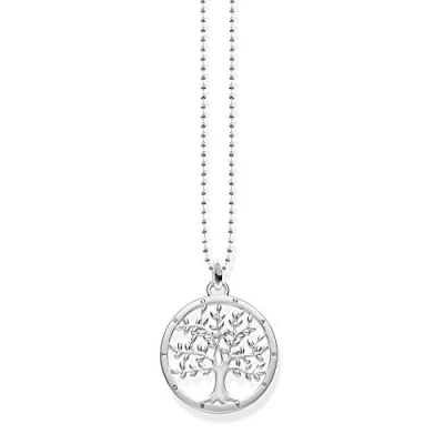 Image of Thomas Sabo Women Necklace Tree of Love 925 Sterling Silver KE1660 001 21 L45v