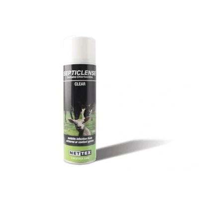 Image of Net Tex Clear Antiseptic Septiclense Spray, 500 ml