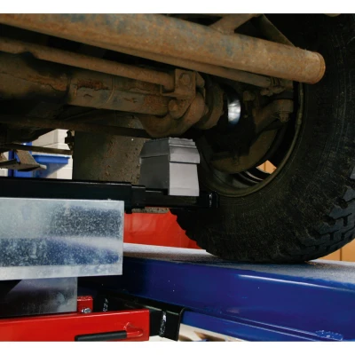 Image of Sealey Jacking Beam 2 Tonne with Arm Extenders &amp; Flat Roller Supports