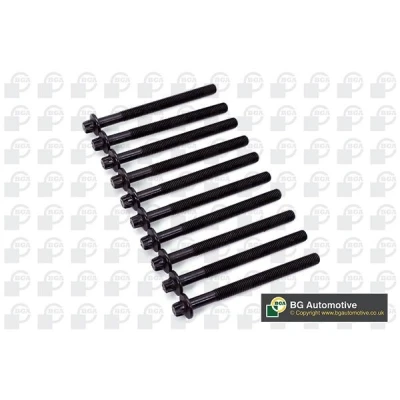 Image of 1105900QAA, 7701471373 Cylinder Head Bolt Kit BGA BK4338 Male Torx 10 RENAULT: CLIO 2, 3, MEGANE 2