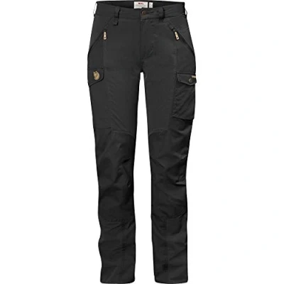 Image of Fjällräven Nikka Trousers Curved Outdoor trousers, Women&#039;s, Size: 18, Schwarz
