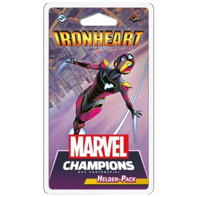 Image of Fantasy Flight Games, Marvel Champions: LCG Ironheart, Hero Expansion, Expert Game, Card 1 4 Players, From 14+ Years, 60+ Minutes, German