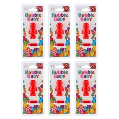 Image of BUBBLEBABY Cherry Fragranced 3D/Vent Clip Car Vent Air Freshener And Odour Eliminator (Pack of 6)