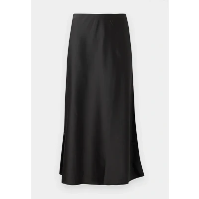 Image of YAS Pella HW MIDI S NOOS Aline skirt, Women&#039;s, Size: Small, Black