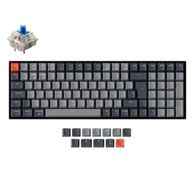 Image of UK Keychron K4 Bluetooth Backlit Soldered Click Switches Mac/PC Keyboard