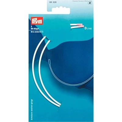 Image of Prym Bra Underwire Size D (110) White, Multi