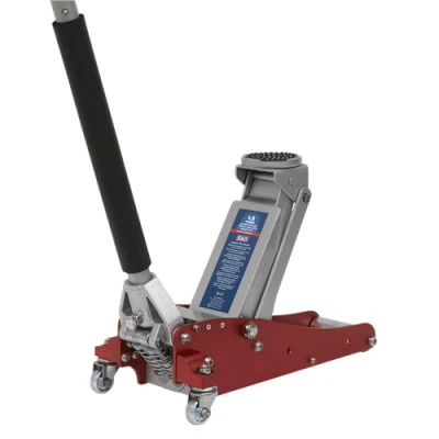 Image of Sealey Trolley Jack 1.5 Tonne Aluminium/Steel Rocket Lift