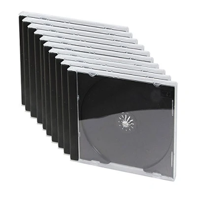 Image of LogiLink NB0050 CD and DVD Jewel Case (Pack of 10)