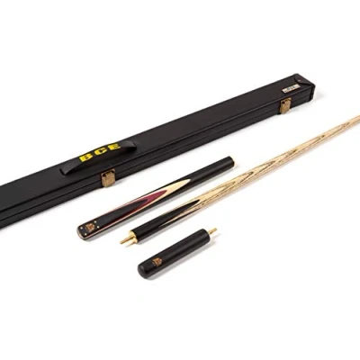 Image of BCE Heritage Sapele Mahogany ¾ Cut Cue 145cm 9.5mm tip with 15cm extension and hard case (Design 4)