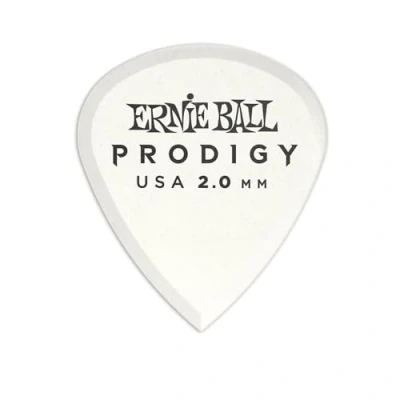 Image of Ernie Ball 2.0 mm White Mini Prodigy Picks 6 Pack