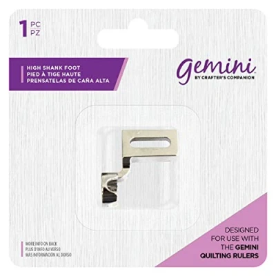 Image of Crafter&#039;s Companion Gemini High Shank Foot, Silver, One Size
