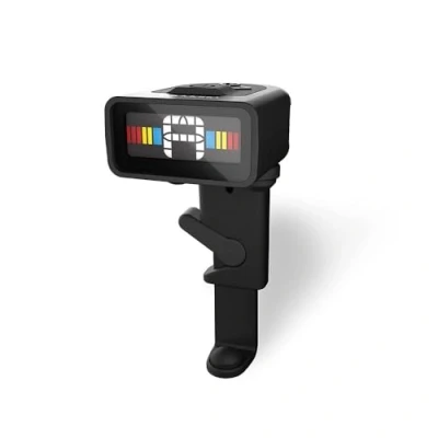 Image of D&#039;Addario Violin Tuner &amp; Viola Accessories Padded Mount, Non Marring Full Color LCD Display for Easy Reading Accurate to Use