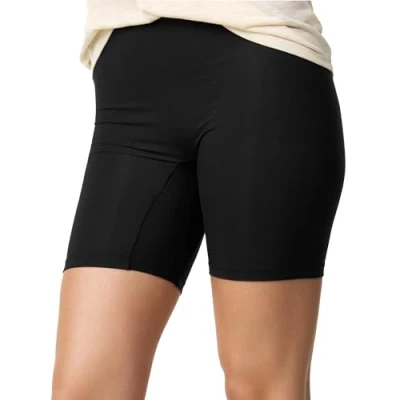 Image of Nur Die Women&#039;s Reibungslos Shorts Radlerhose Radler Kurze Leggings Unterziehhose Hose Unter Kleid Rock Unterhose mit Bein Damen, Schwarz, XL