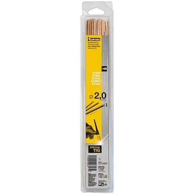 Image of GYS 087231 2.0 330mm 0.33Kg Steel TIG Filler Welding Electrodes (40 Pieces)