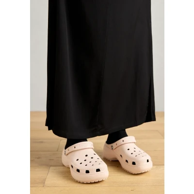 Image of Crocs Classic Platform Clog W women&#039;s Clogs (Shoes) in Pink