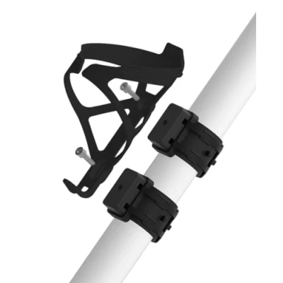 Image of ZEFAL Pack Pulse B2 and Gizmo Premium Robust Bottle Holder with Adapter for Mounting the Cage without Screws, Black
