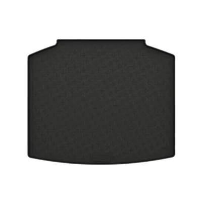 Image of TRAVALL Boot Liner for Skoda Scala (2018+) [Lower Boot] Premium Tailored Fit Car Floor Mat Waterproof CargoMat Black Rubber Guard Dog Friendly All Weather Protector Custom Accessory