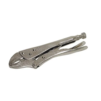 Image of Silverline Self Locking Pliers 220mm Curved