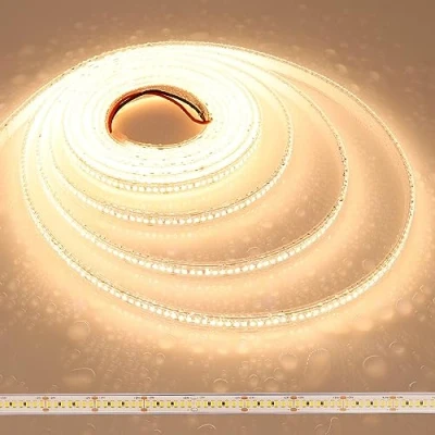 Image of JOYLIT 24V LED Strip Lights 5M 3000K Warm White Outdoor Waterproof 11200LM Ultra Bright, CE UL Professional CRI 90+ 240LEDs/M High Density 2835 SMD 120W Dimmable Tape Illumination Purpose