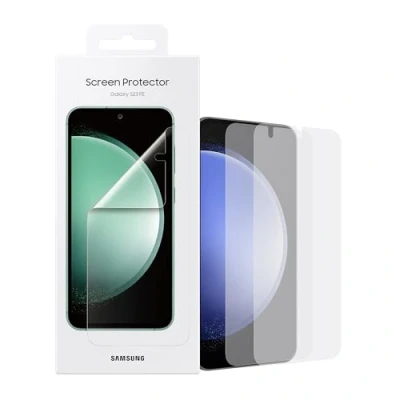 Image of Samsung Plastic Clear Screen Protector Galaxy S23 FE