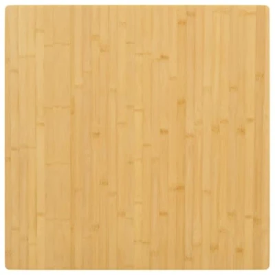 Image of vidaXL Table Top Coffee Dining Desk for Cafe Bamboo